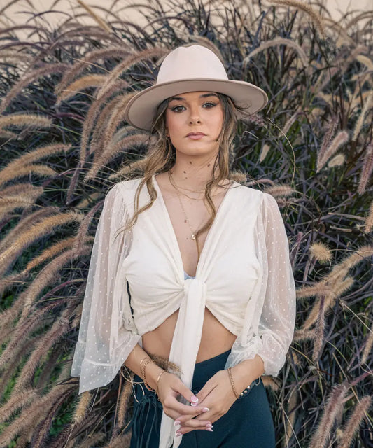 Blusa Ariana Crudo