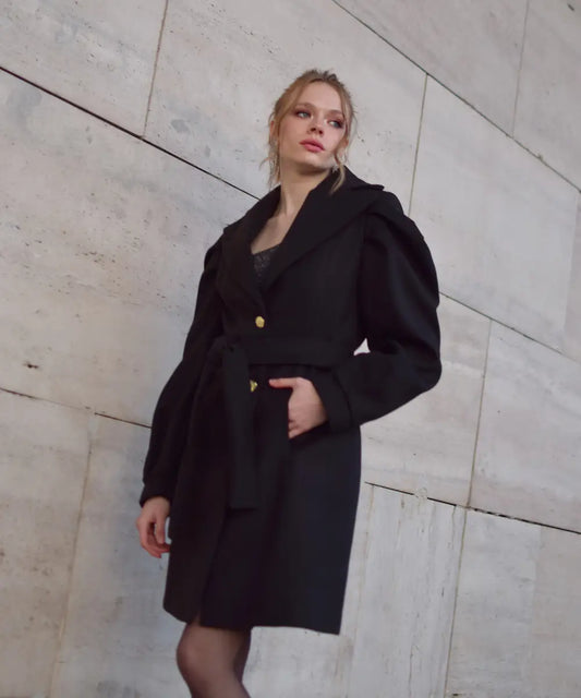 Abrigo Diana Negro