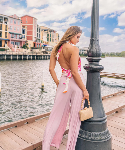 Palazzo Eloisa rosado pastel