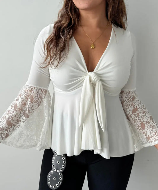 Polera Dalia Crudo