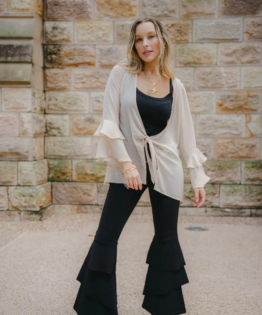 Kimono Lia gasa beige