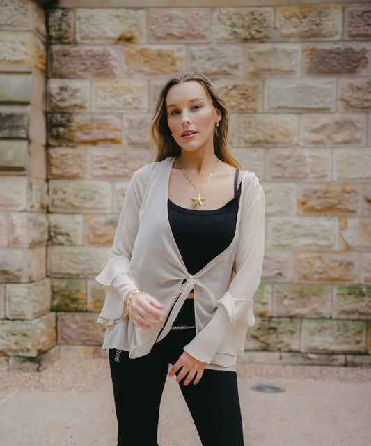 Kimono Lia gasa beige