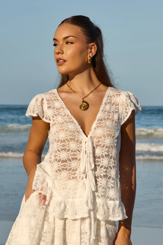 Polera Candela blanca