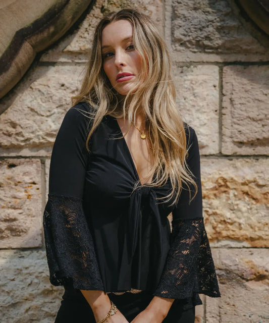 Polera Dalia negra
