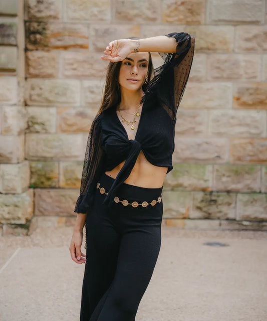Blusa Ariana Negra