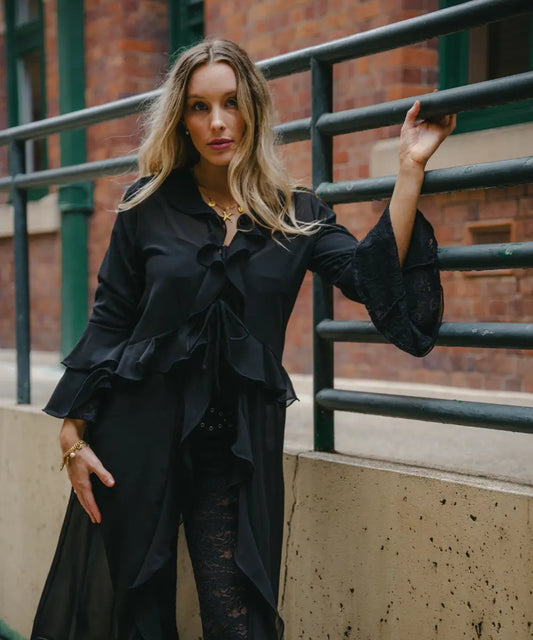 Kimono Alma negro