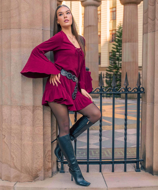 Vestido Aylen Cherry