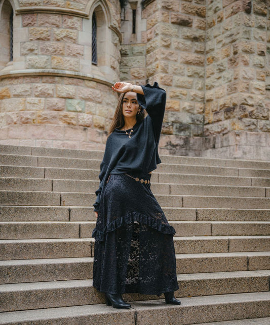 Sweater Freya negro