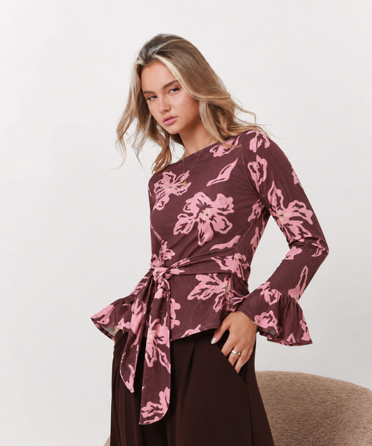 Sweater Victoria cafe flores