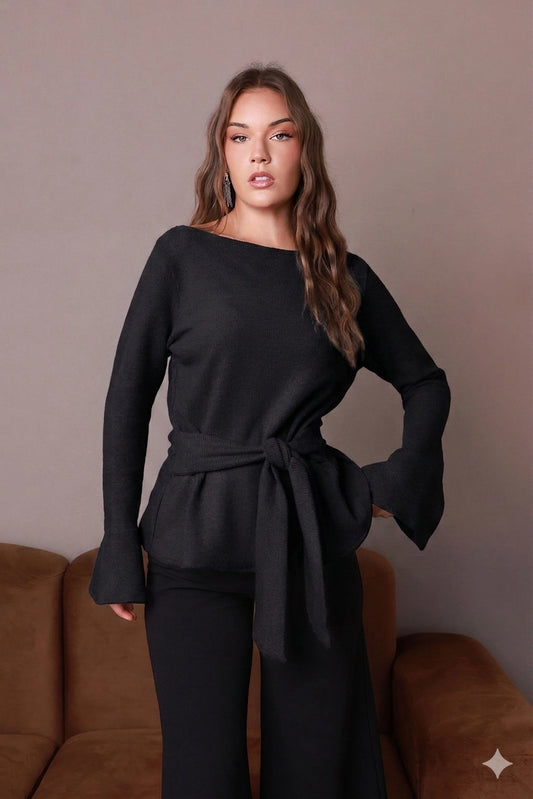 Sweater Victoria negro