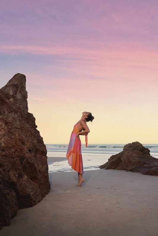 Vestido Celia sunset