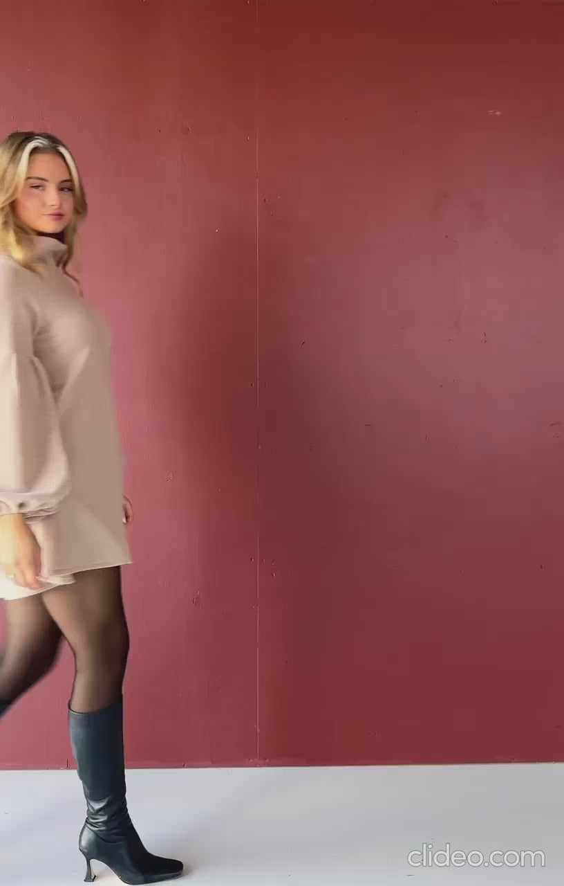 Vestido Alana beige